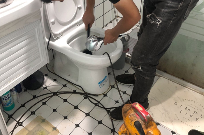 灵武疏通下水道